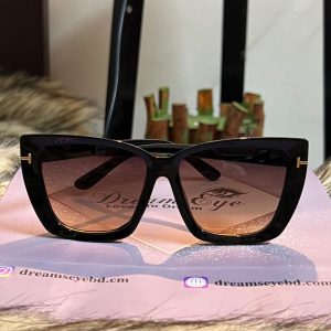 Luxury Brand Designer Cat Eye Black/Gray Pink Color Women Sunglass