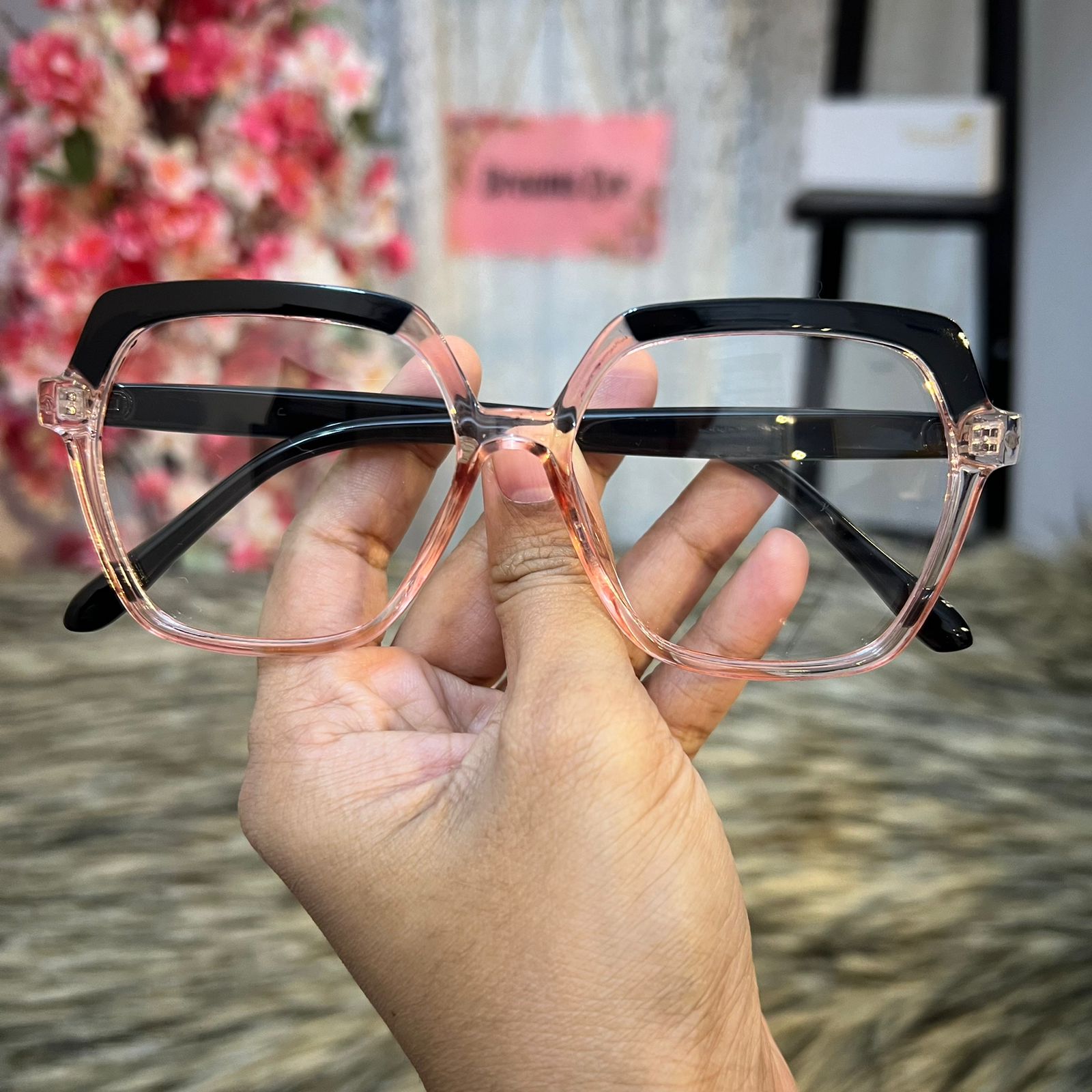 Lucky Pink Anti blue Light Eyeglass-Computer Goggles Reading Glass