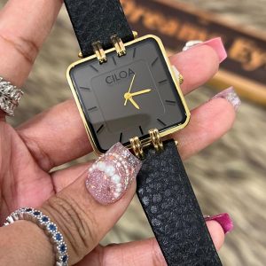 CILOA Sugar Business Woman Black Casual Ladies Watch