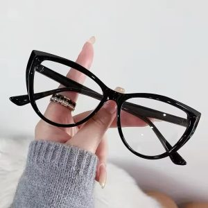 Cat Eye Myopia Trendy Anti-blue Light Eyeglass
