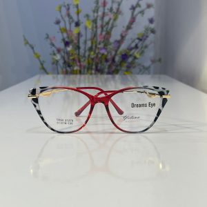 Ultra light TR90 Frame Red Leopard Eyeglass