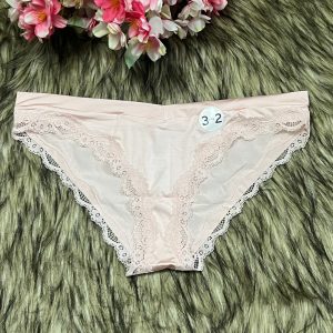 Spandex Blush Pink Lace Panty