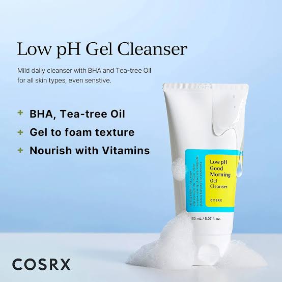 Cleanser - Cosrx Low pH Good Morning Gel Cleanser (50ml & 150 ml) - Image 3