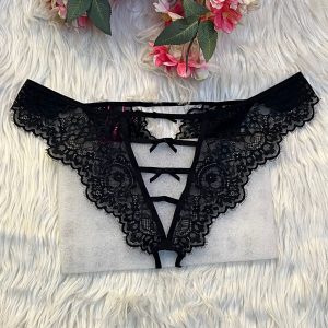 La Senza Black Lace Stylish Panty