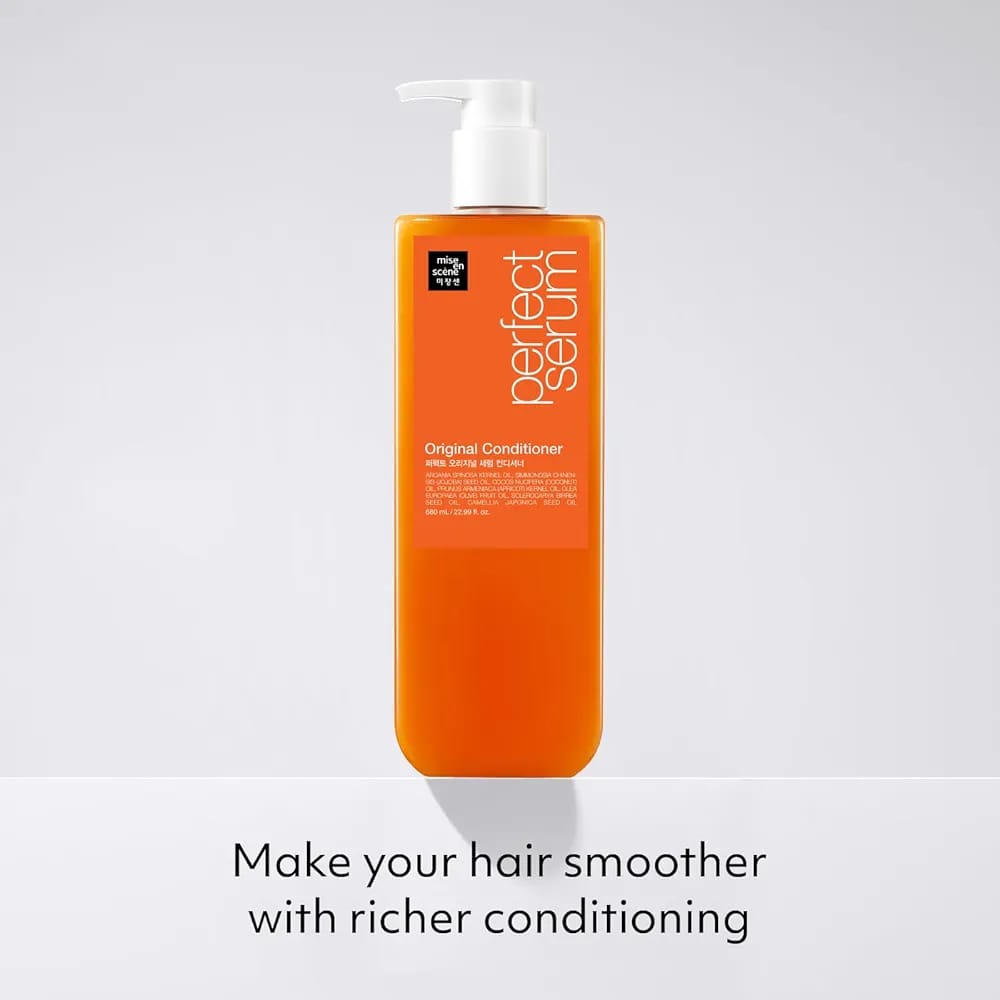 Hair Conditioner - Mise en Scene Perfect Serum Original Conditioner - Image 4